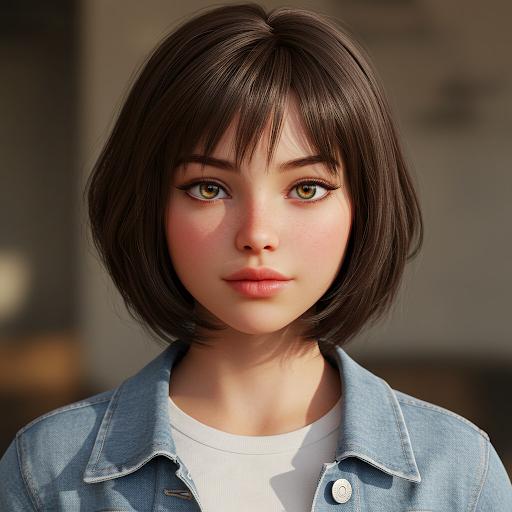 Oval face